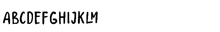 Velova Sketch Font UPPERCASE