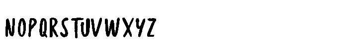 Velova Sketch Font UPPERCASE