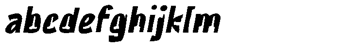 Velric Slant FONT