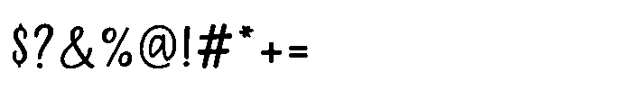 Velvet Blossom Regular Font OTHER CHARS