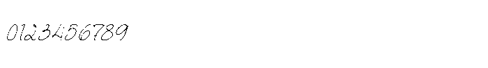 Velvet Horizon Italic Font OTHER CHARS