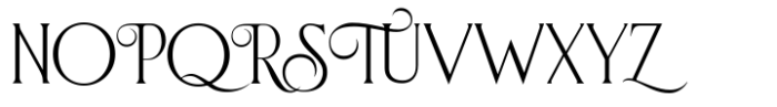 Velvetique Font UPPERCASE