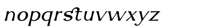 Velyra Italic Font LOWERCASE