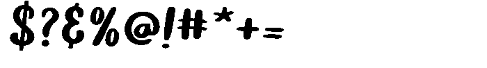 Velyrix Font OTHER CHARS