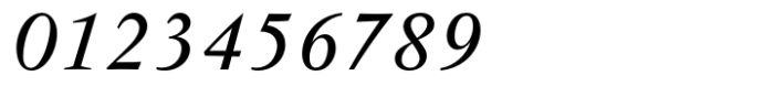 Vend√¥me Std Regular Italic Font OTHER CHARS
