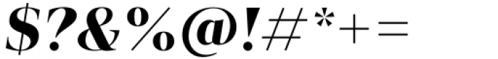 Vendura Bold Italic Font OTHER CHARS