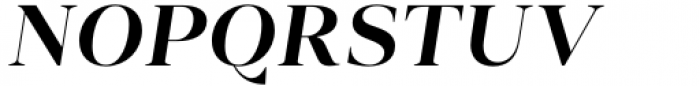 Vendura Semi Bold Italic Font UPPERCASE