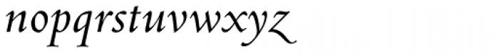 Venetian 301 DemiBold Italic Font LOWERCASE