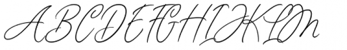 Venettica Script Regular Font UPPERCASE