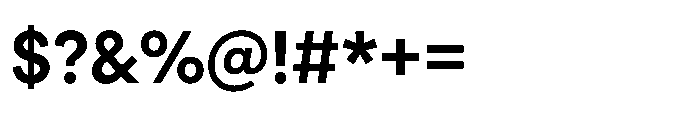 Veniat Bold Font OTHER CHARS