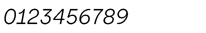 Veniat Light Italic Font OTHER CHARS
