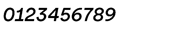 Veniat SemiBold Italic Font OTHER CHARS