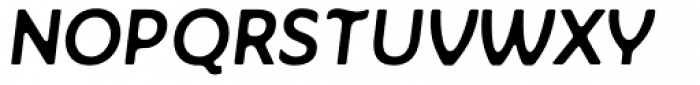 Venkmann Bold Italic Font UPPERCASE