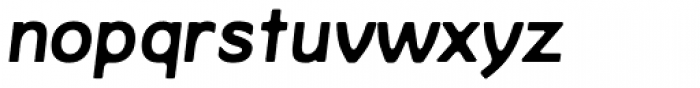 Venkmann Bold Italic Font LOWERCASE