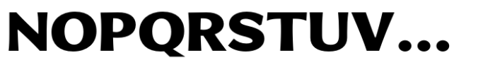 Venlury Black Expanded Font UPPERCASE