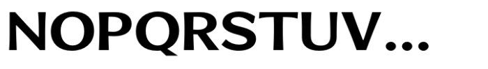 Venlury Bold Expanded Font UPPERCASE