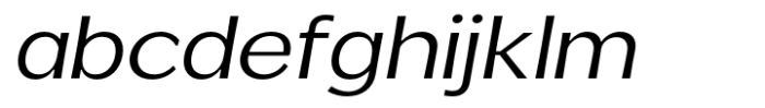 Venlury Expanded Italic FONT