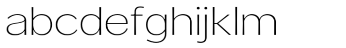 Venlury Extra Light Expanded FONT