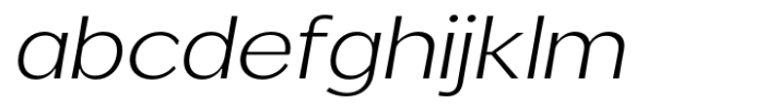 Venlury Light Expanded Italic FONT