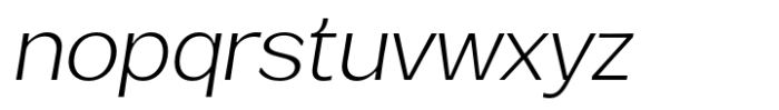 Venlury Light Italic Font LOWERCASE