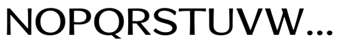 Venlury Medium Expanded Font UPPERCASE