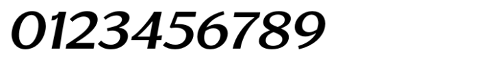 Venlury Semi Bold Expanded Italic Font OTHER CHARS