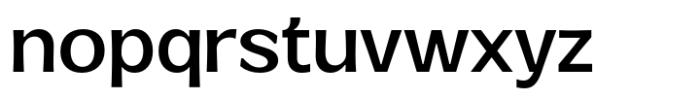 Venlury Semi Bold Font LOWERCASE