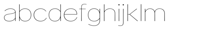 Venlury Thin Expanded FONT