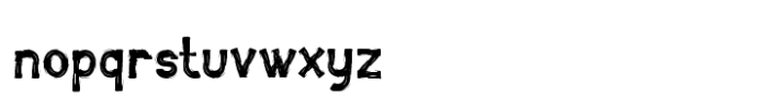 Venomic Regular Font LOWERCASE