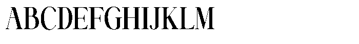 Venota Blathic Venota Balthic Serif Regular Font UPPERCASE