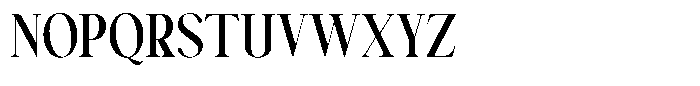Venota Blathic Venota Balthic Serif Regular Font UPPERCASE