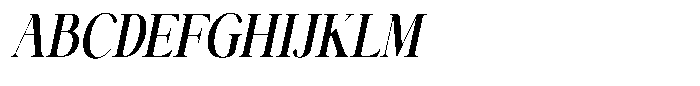 Venota Blathic Venota Balthic Serif Slant Font UPPERCASE