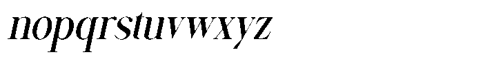 Venota Blathic Venota Balthic Serif Slant Font LOWERCASE