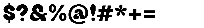Ventrikel Bold Font OTHER CHARS