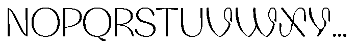 Ventrikel Light Font UPPERCASE