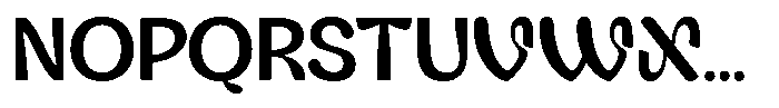 Ventrikel Medium Font UPPERCASE