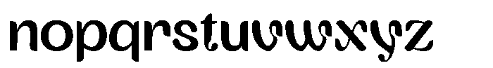 Ventrikel Medium Font LOWERCASE