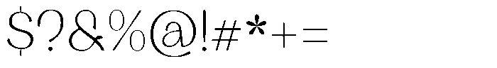 Ventrikel VF Font OTHER CHARS