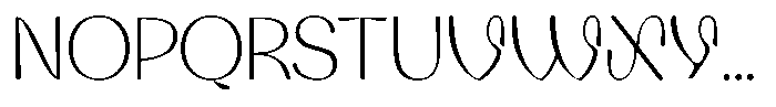 Ventrikel VF Font UPPERCASE