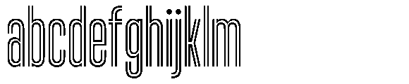 Ventro Inline FONT