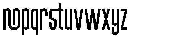 Ventro Regular Font LOWERCASE