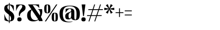 Venturico Medium Font OTHER CHARS