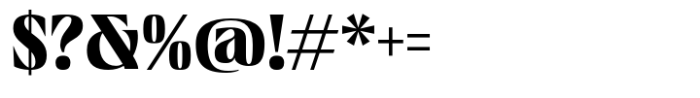 Venturico Semi Bold Font OTHER CHARS