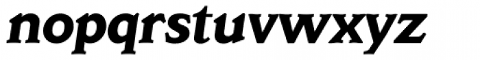 Veracruz Serial ExtraBold Italic Font LOWERCASE