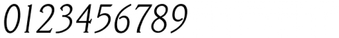 Veracruz Serial ExtraLight Italic Font OTHER CHARS