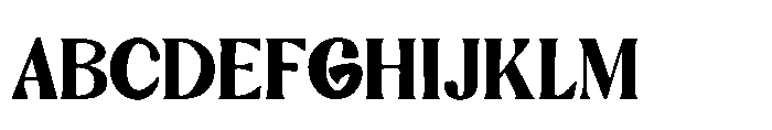 Verada VERADA-Reguler Regular Font UPPERCASE