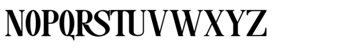 Veraday Display Serif Font UPPERCASE