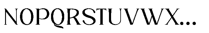 Veralia Regular Font UPPERCASE