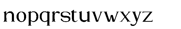 Veralia Regular Font LOWERCASE