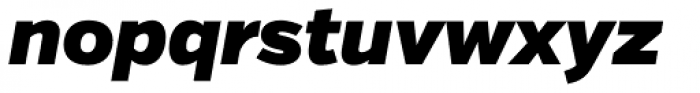 Verb Ultra Italic Font LOWERCASE